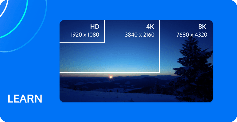 What is 1080p, 1440p, 2K, 4K, 8K?